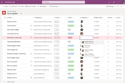 microsoft lists