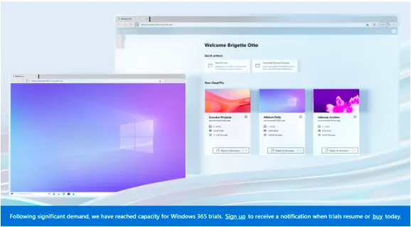 Windows 365 cloud