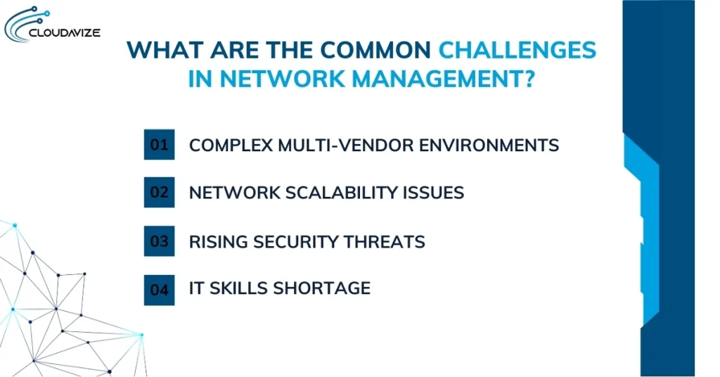 common challenges in network management